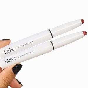 Lithe Beauty Soft Fill Lip Pencils in Dusk and Scarlet